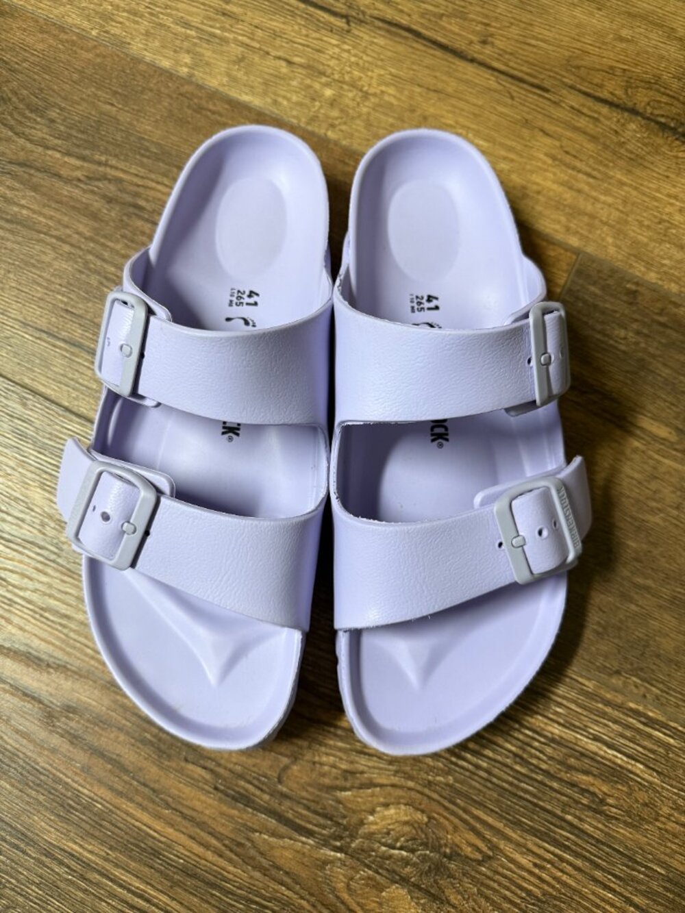 Birkenstock Arizona EVA Lavender Sandals Size EU 41 US Women’s Size 10